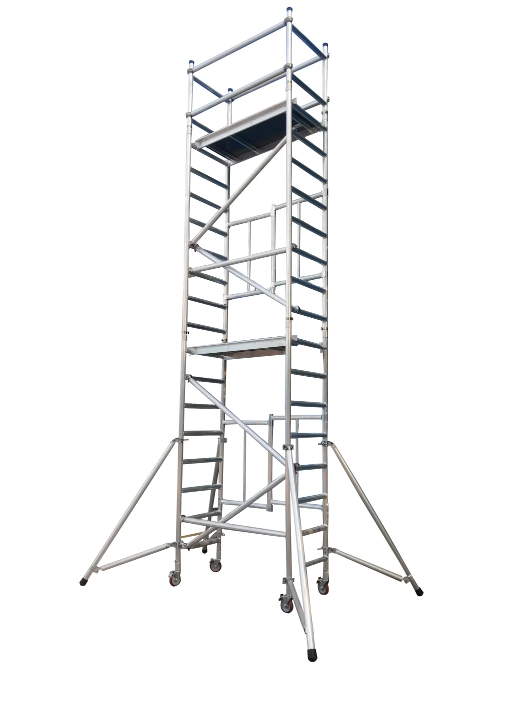 Dragonstage China Hot Sale Portable Mobile Aluminium Folding Scaffolding for Work