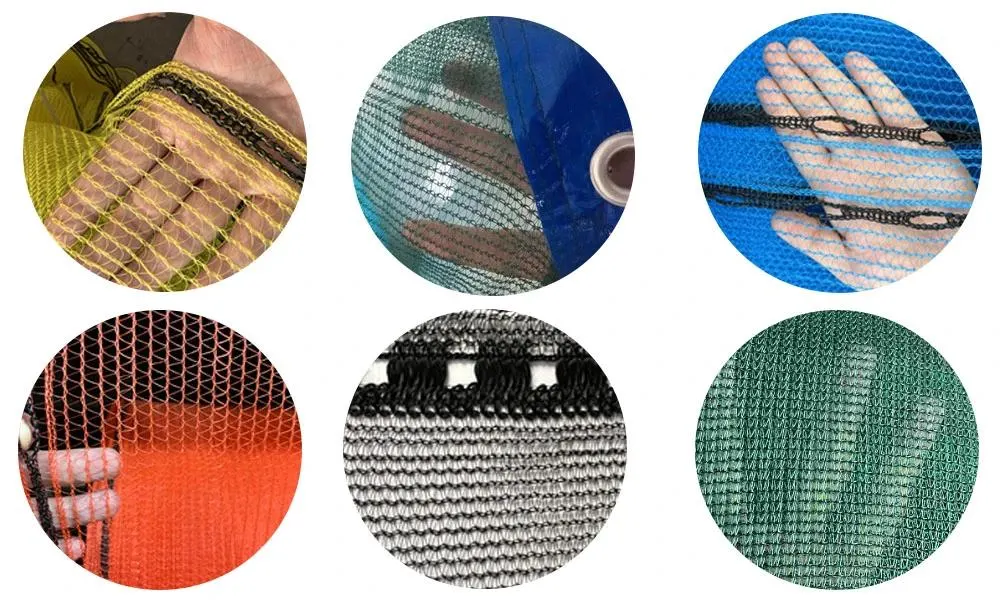 Knitted HDPE Netting for Constructional Vertical Safety Debris Netting