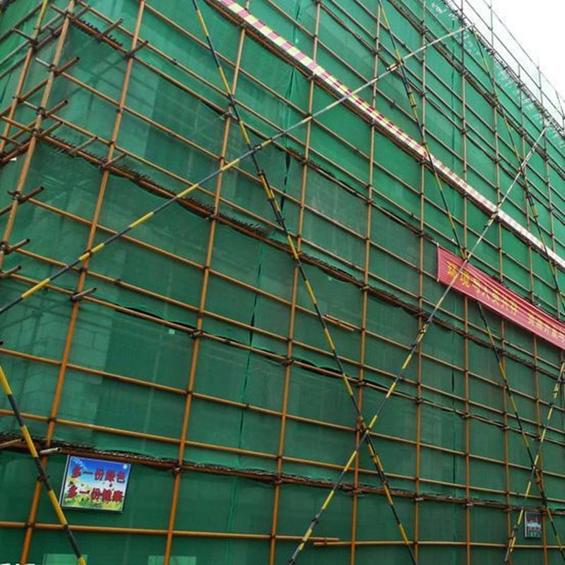 Factory Construction 100% HDPE Material Scaffold Safety Netting Debris Netting
