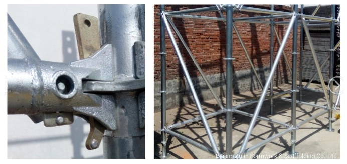 Zulin High Quality Mobile Cuplock Galvanized Scaffolding Falsework Kwikstage Layher Ringlock Scaffolding System for Steel Construction Building Material