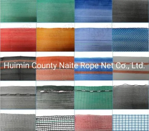 Knitted HDPE Netting for Constructional Vertical Safety Debris Netting