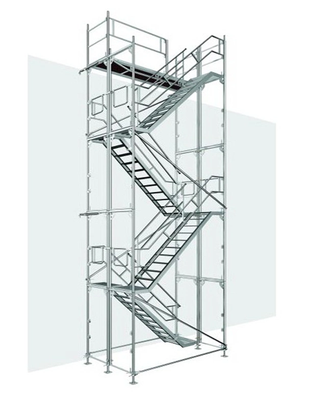 Galvanized Steel Facade Scaffolding System for Construction Platform Use with ANSI Certificated