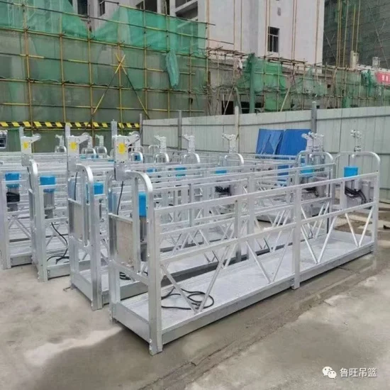 Zlp630 Aluminum Electric Gondola Scaffolding System Frame Construction Balconies Swing Stage Andamio