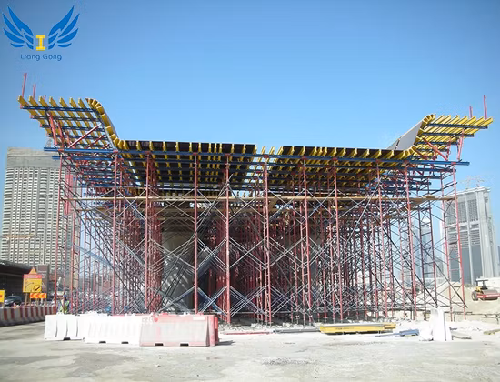 China Lianggong Building Material Adjustable H20 Timber Beam Slab Table Formwork for Concrete Construction with Factory Price Similar to Doka