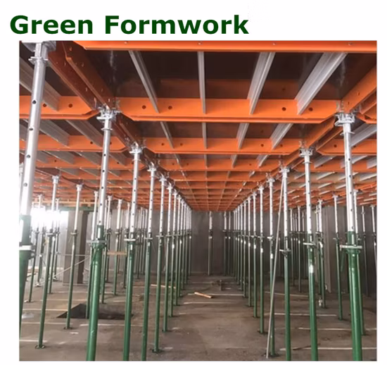 Steel and Aluminum Green Formwork for Slab Concrete
