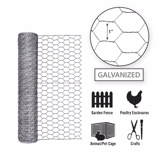 Construction Gi Hexagonal Expanded Metal Wire Mesh/Chicken Netting